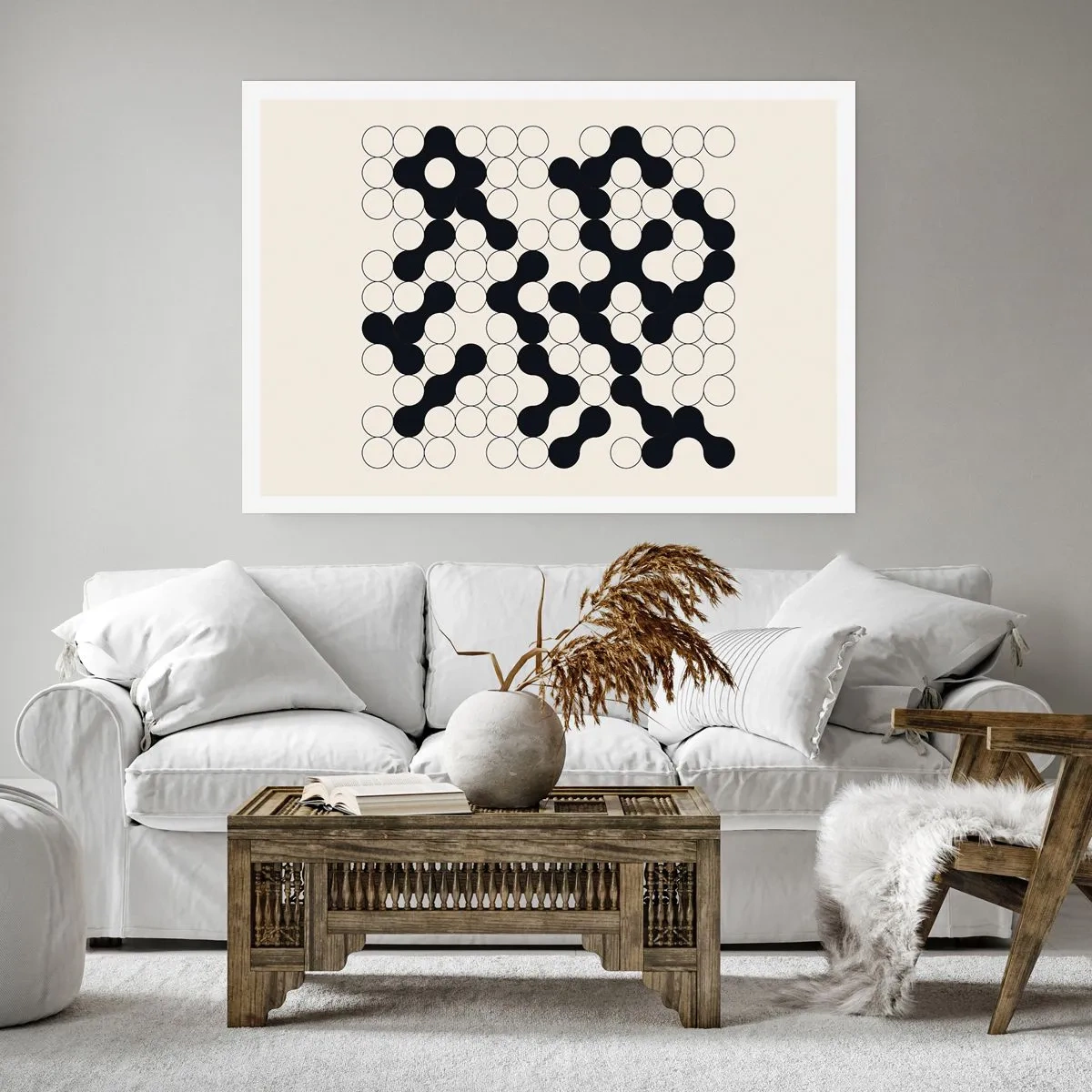 Plakat - Chińska gra – wariacja - 70x50 cm