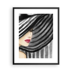 Plakat w czarnej ramie - Gdzie ciebie szukać? - 40x50 cm