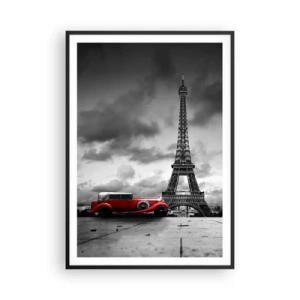 Plakat w czarnej ramie - Nie tak dawno w Paryżu - 70x100 cm