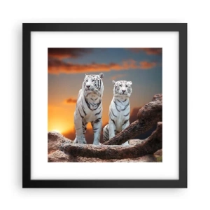 Plakat w czarnej ramie - Zupełnie jak w Narni - 30x30 cm