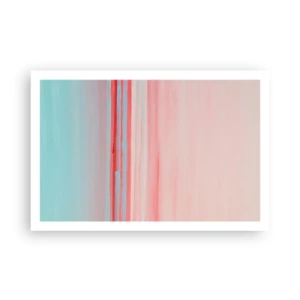 Plakat - Abstrakcja o świcie - 91x61 cm
