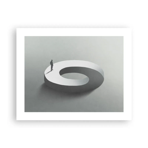 Plakat - I bądź tu mądry - 50x40 cm