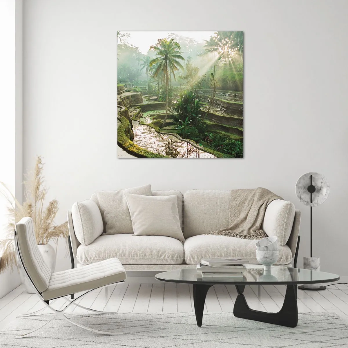 Obraz na szkle - Dorastać w słońcu - 70x70 cm