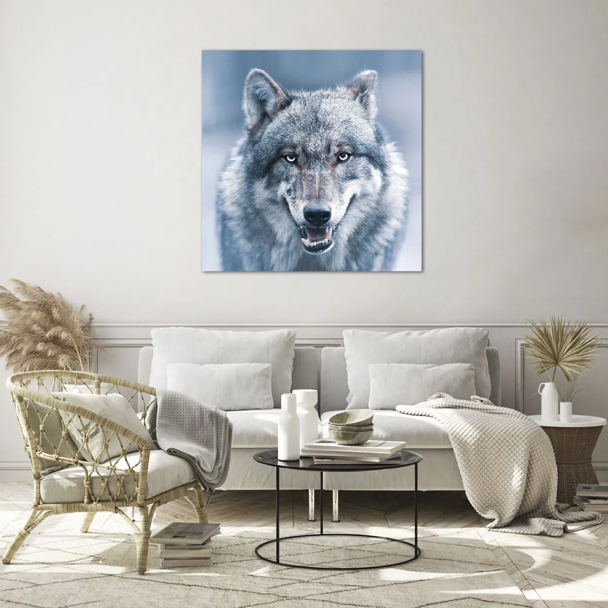 Obraz na szkle - Podejmiesz wyzwanie? - 60x60 cm