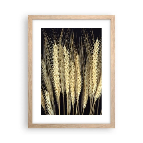 Plakat w ramie jasny dąb - Rustykalna magia - 30x40 cm