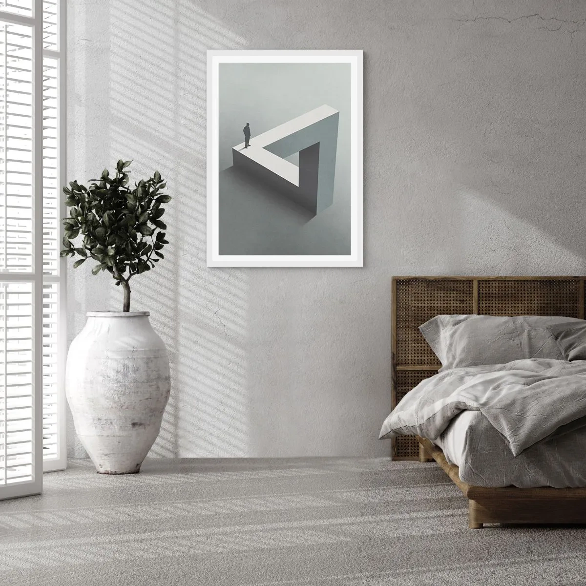 Plakat w białej ramie - A jednak możliwe - 40x50 cm