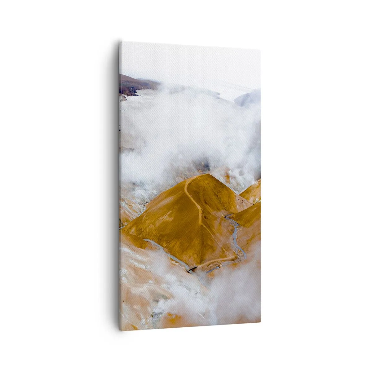 Obraz na płótnie - Surowa uroda Islandii - 55x100 cm