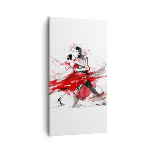 Obraz na płótnie - Tango - rytm namiętności - 55x100 cm