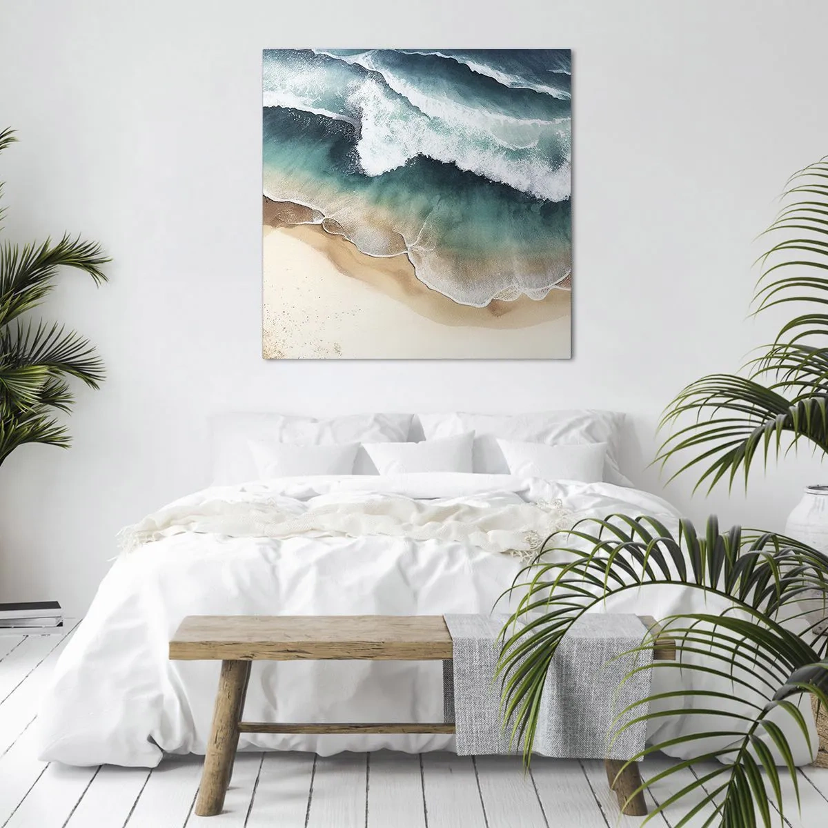 Obraz na płótnie - Odwieczne spotkanie - 40x40 cm