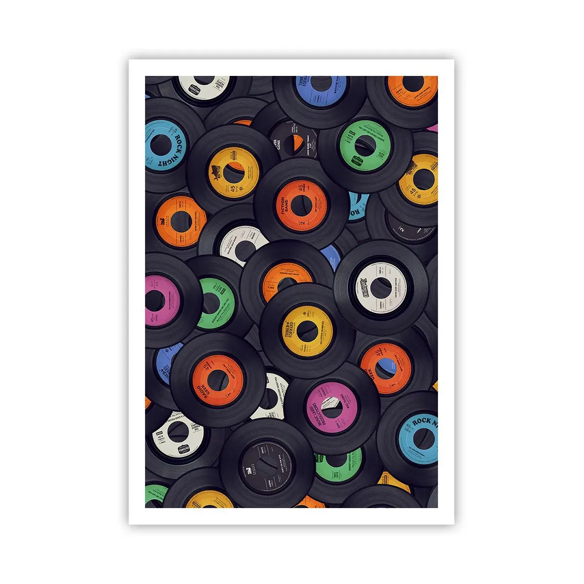 Plakat - Kolory klasyki - 70x100 cm