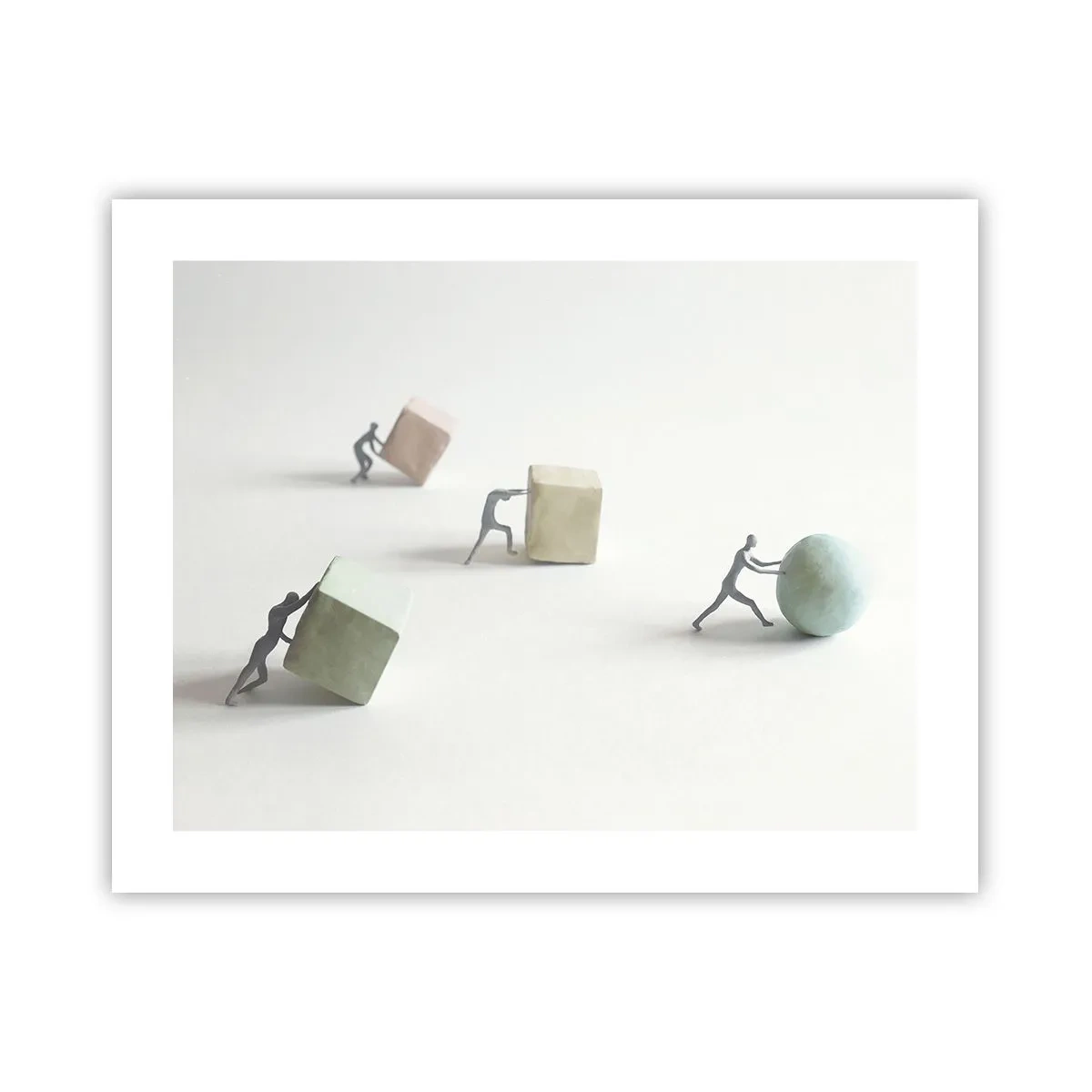 Plakat - Samo życie - 50x40 cm