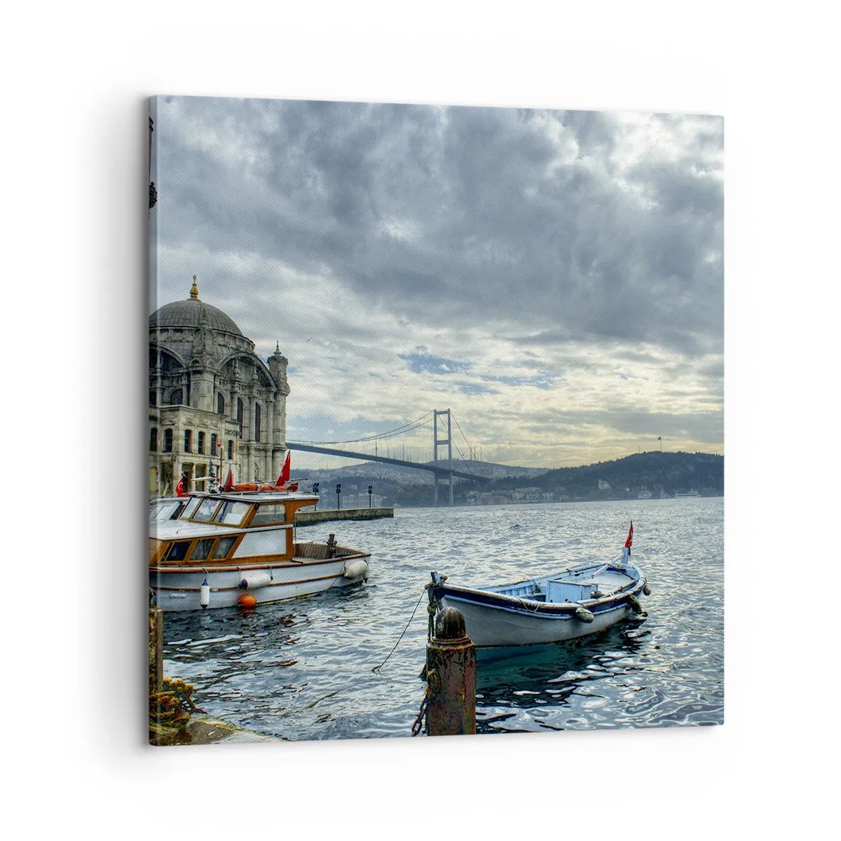 Obraz na płótnie - Na granicy światów - 60x60 cm