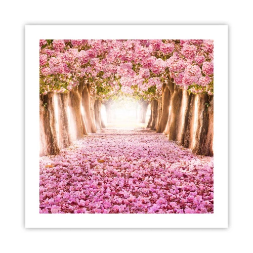 Plakat - Droga do raju - 50x50 cm