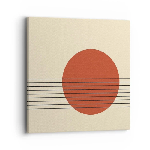 Obraz na płótnie - W koło i dalej - 40x40 cm