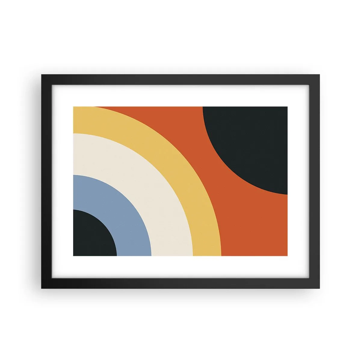 Plakat w czarnej ramie - Ku sobie - 40x30 cm