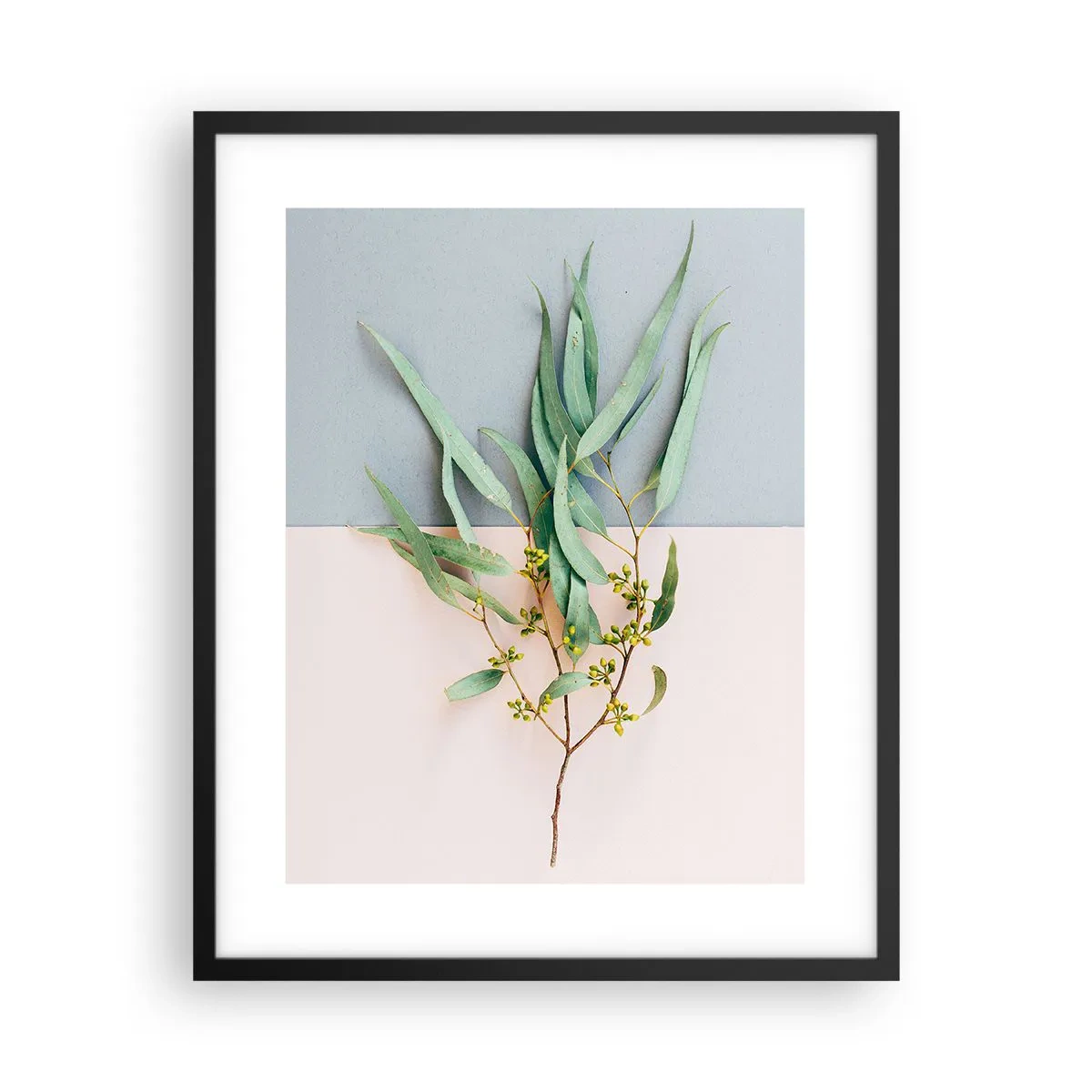 Plakat w czarnej ramie - Pastelowa subtelność - 40x50 cm
