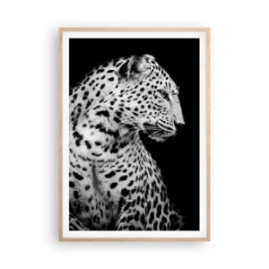 Plakat w ramie jasny dąb - Prawy profil doskonały! - 70x100 cm