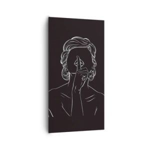 Obraz na płótnie - Piękno rozkwita w ciszy - 65x120 cm