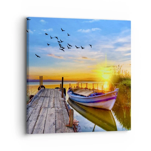 Obraz na płótnie - Do widzenia, do jutra - 30x30 cm