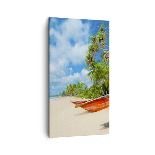 Obraz na płótnie - Urok tropików - 45x80 cm