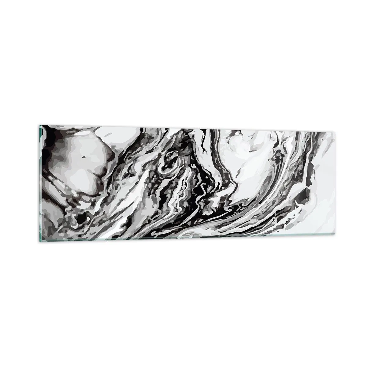 Obraz na szkle - Na poczatku był chaos - 90x30 cm