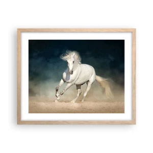 Plakat w ramie jasny dąb - Wolność w stanie czystym - 50x40 cm