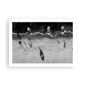 Plakat - Jeszcze na brzegu… - 70x50 cm
