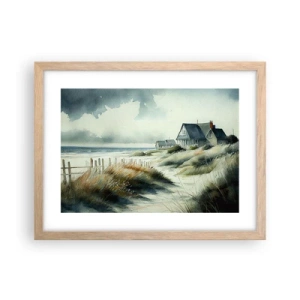 Plakat w ramie jasny dąb - Z dala od zgiełku - 40x30 cm