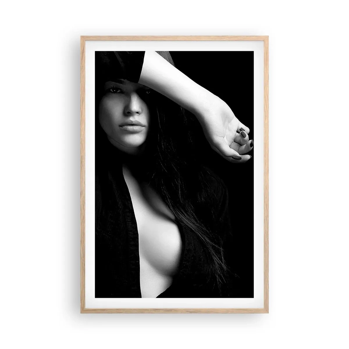 Plakat w ramie jasny dąb - Szkoła uwodzenia - 61x91 cm