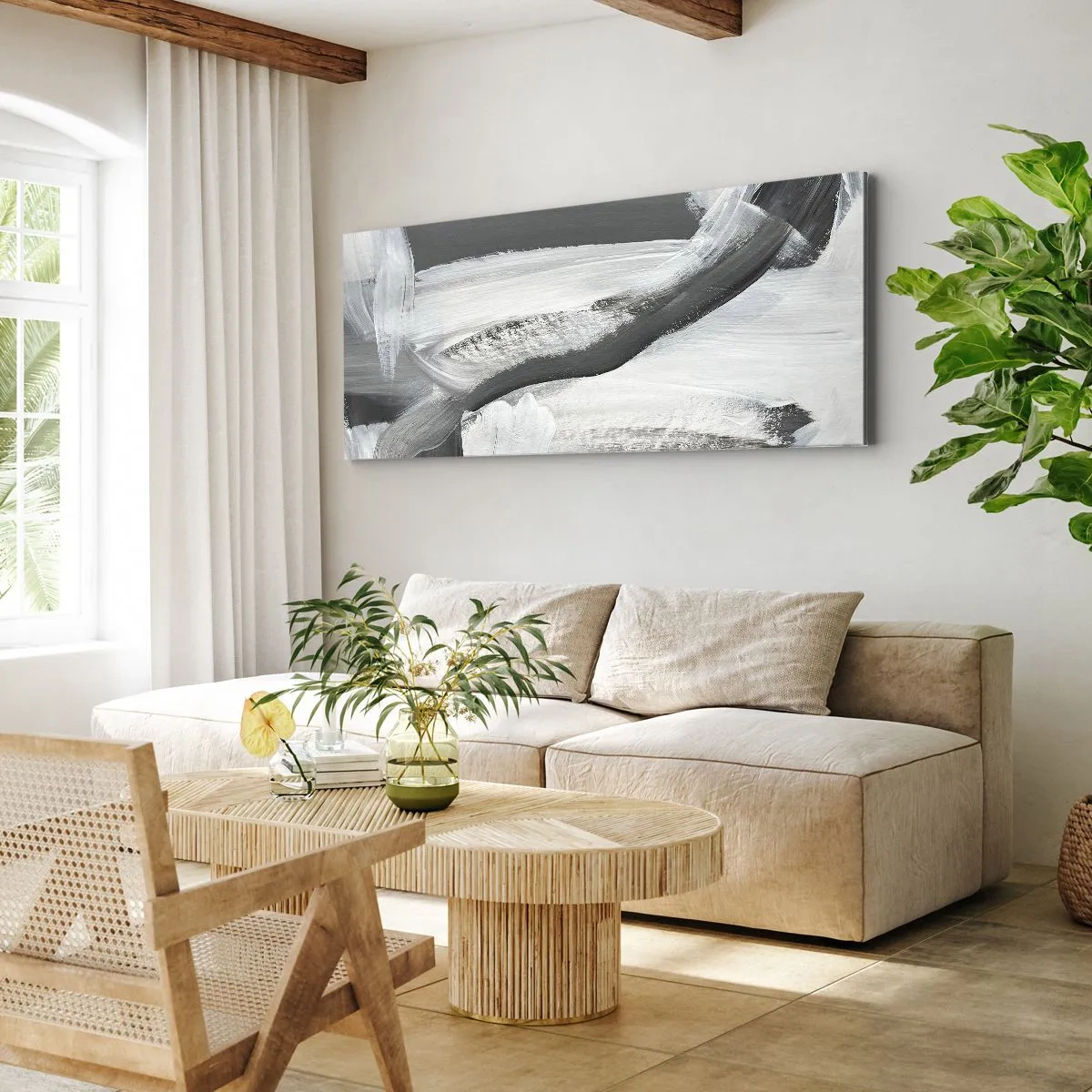 Obraz na płótnie - Zdecydowanym ruchem - 100x40 cm