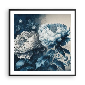 Plakat w czarnej ramie - Dobrana para - 60x60 cm