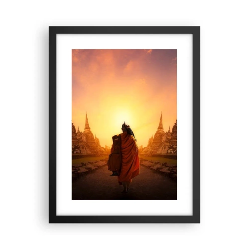 Plakat w czarnej ramie - W spokoju przez wieczność - 30x40 cm