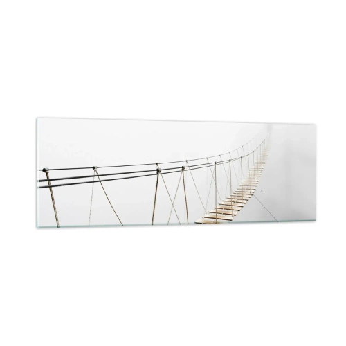 Obraz na szkle - Dokąd cię zaprowadzi? - 90x30 cm