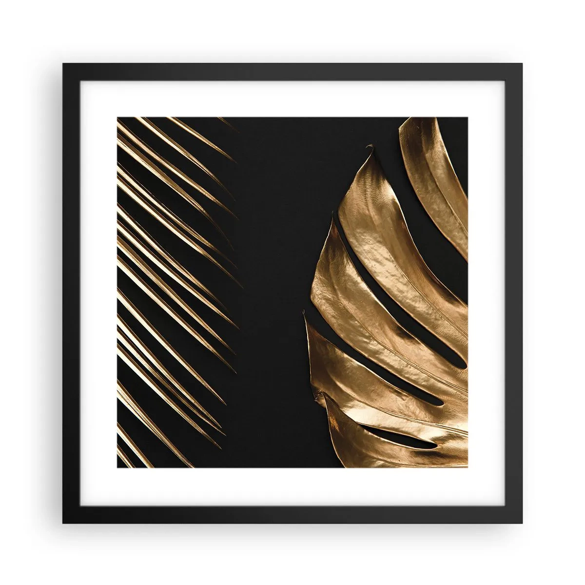 Plakat w czarnej ramie - Różne, a równie drogie - 40x40 cm