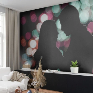 Fototapeta Standard Eco - Tak! - Ludzie, Zakochana Para, Nocna Randka - 500x350 cm