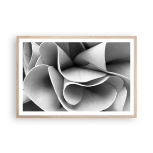 Plakat w ramie jasny dąb - Dzieje się w przestrzeni - 91x61 cm