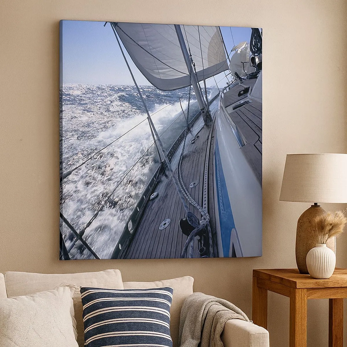 Obraz na płótnie - Wiem, co to być ptakiem - 30x30 cm