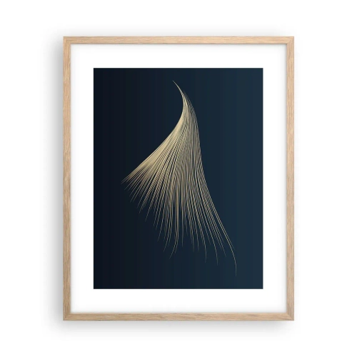 Plakat w ramie jasny dąb - Jak anioła włos - 40x50 cm