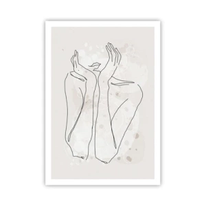 Plakat - Rozmarzona chwila - 70x100 cm