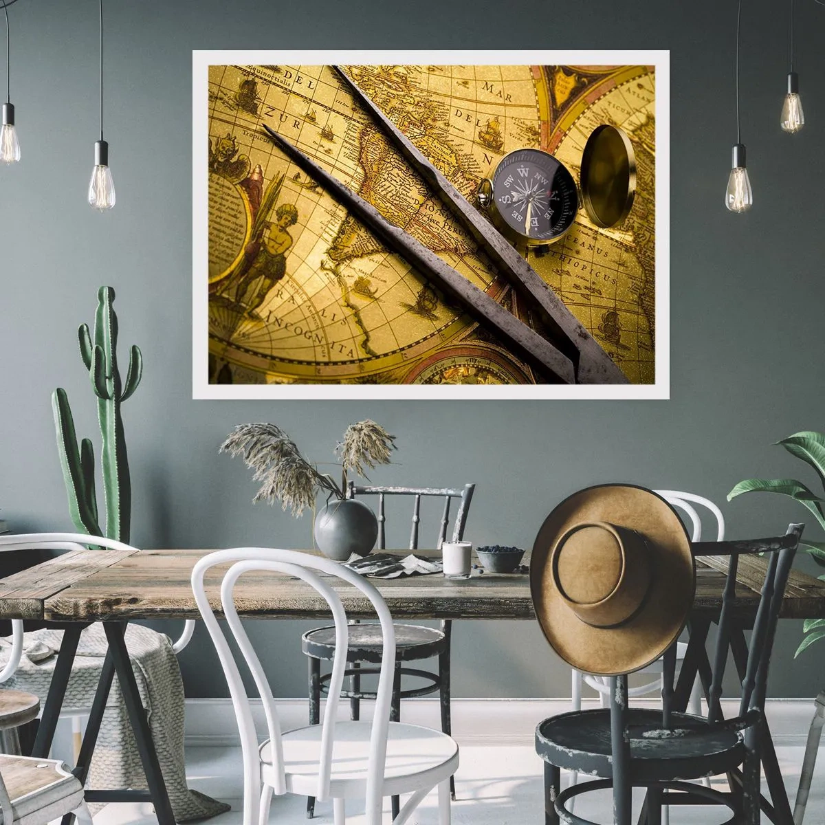 Plakat - Gdze te skarby? - 50x40 cm