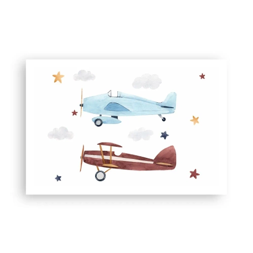 Plakat - Panie pilocie, czekamy! - 91x61 cm