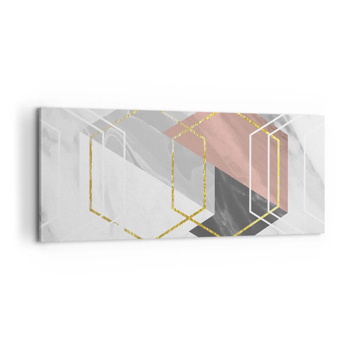 Obraz na płótnie - Kompozycja łańcuchowa - 100x40 cm