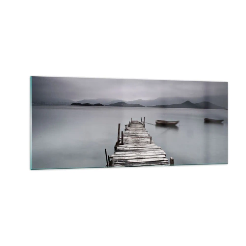 Obraz na szkle - Jutro możesz ruszać - 100x40 cm