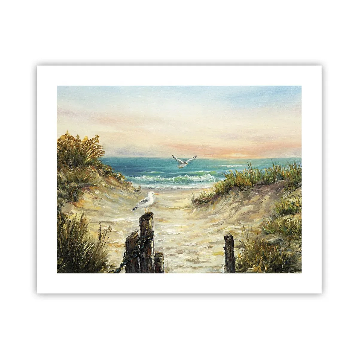 Plakat - Bezwietrzne zacisze - 50x40 cm
