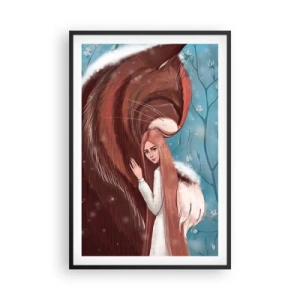 Plakat w czarnej ramie - Witaj w baśni - 61x91 cm