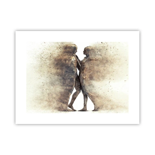 Plakat - Z prochu powstali, by kochać - 40x30 cm