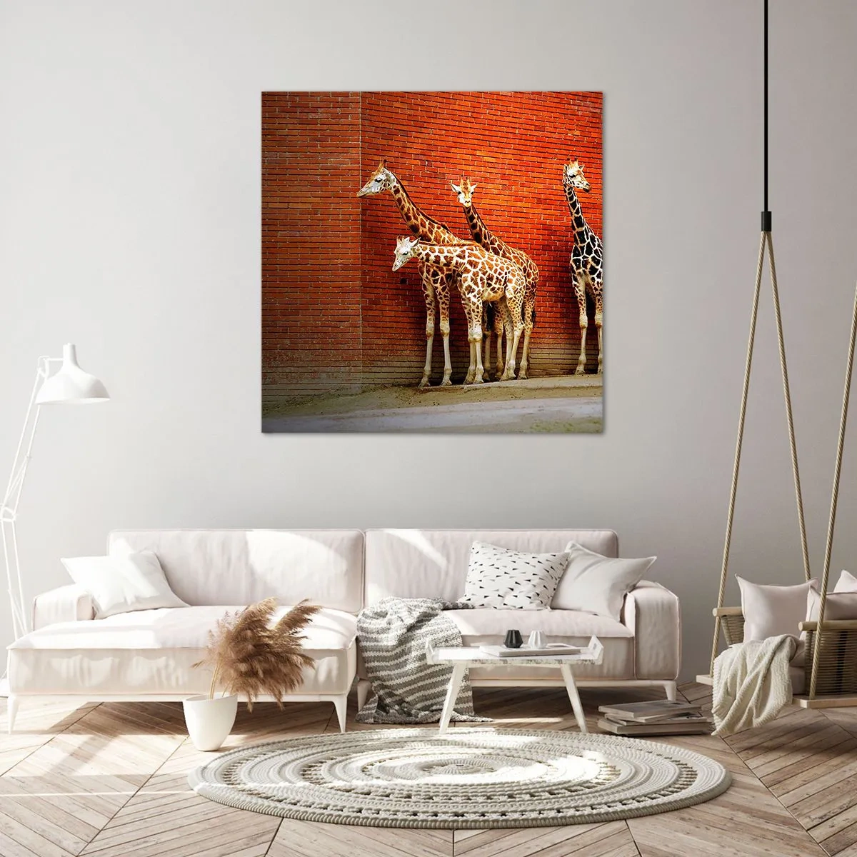 Obraz na płótnie - Widzicie jakąś akację? - 60x60 cm