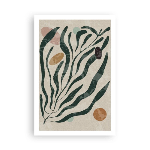 Plakat - Pośród zieleni - 61x91 cm