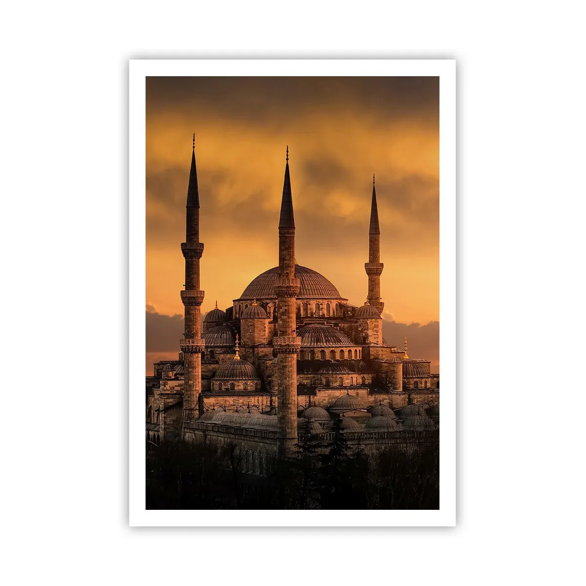 Plakat - Bóg jest wielki - 70x100 cm