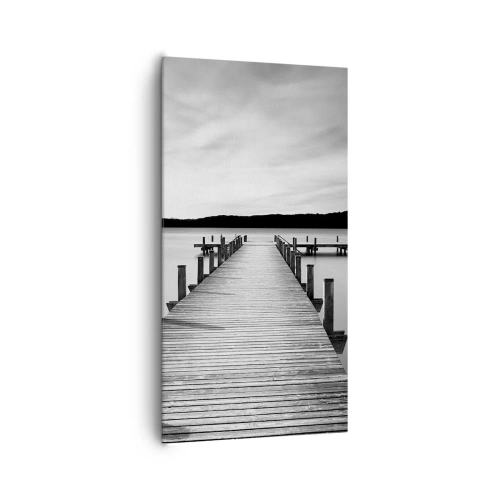Obraz na płótnie - U wodopoju – spokoju - 65x120 cm